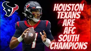 Houston Texans Are AFC South Champions! Jaguars blow it VS Titans!