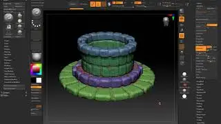 Down-ressing in Options in Zbrush