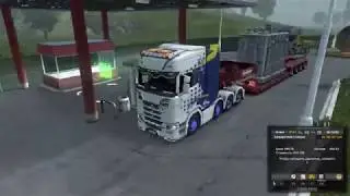 TruckersMP)) Заказ на доставку тяжелой спецтехники!!)))