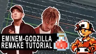 Eminem Ft. Juice WRLD - Godzilla [FL STUDIO REMAKE] (VERY DETAILED) + FLP