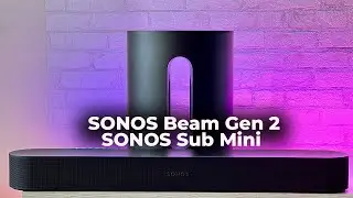 SONOS Beam Gen 2 y Sub Mini La mejor barra de sonido que puedes comprar