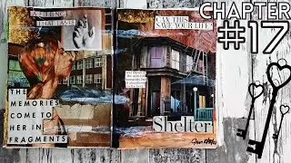 In Fragments: Chapter 17 | Dark Dystopian Journal | Magazine Collage Art Journal