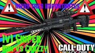 BO3 1v1 sniper :  CraZzy vs Bibi + INFO IMPORTANTE