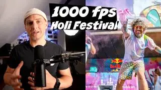 📸 Super SloMontag Festival Edition 💃🏻 | Holi Festival Linz in 1000fps 🔥