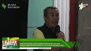 KAMPANYE DI DESA LALANGKABUNG, SYAMSUAR JANJI BANGUN JEMBATAN PENGHUBUNG KEC PELALAWAN & LINTAS BONO