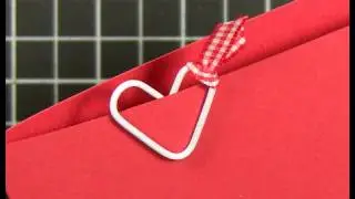 Heart Paper Clip - Make a Card Monday #58