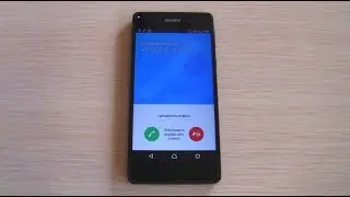 SONY Xperia E5 incoming call, bootanimation