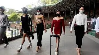 PAGEANT WALK PRACTICE/PAGEANT TRAINING/PASARELA WALK