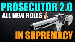 Prosecutor Auto Rifle with new rolls Update 7.3.5 in Destiny 2 Season Of The Wish