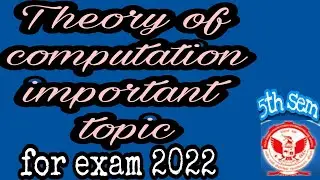 how to learn toc || theory of computation ke liye important point