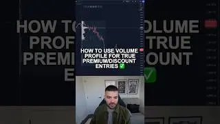 How to Use Volume Profile for TRUE Discount/Premium Entries 