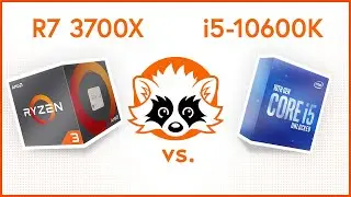 AMD Ryzen 7 3700X vs. Intel i5 10600K - AMD vs. Intel