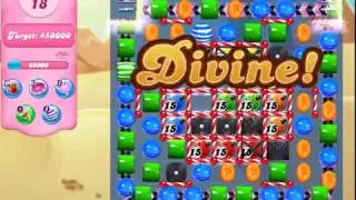 Candy Crush Saga Level 5169 (3 stars, No boosters, 1 try)