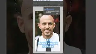 AI Adobe Photoshop is wild #adobephotoshop #graphictips #photoshop #tutorial #aiphotography #edit
