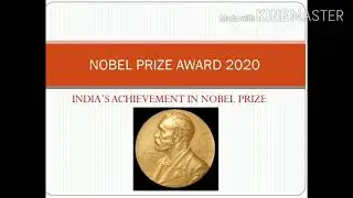 Nobel prize 2020# exam special|MNS |awards and prizes