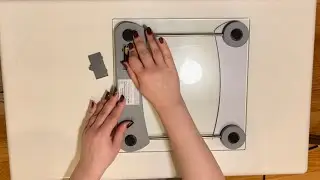 ASMR Review of a Electronic Scales ,Trigger Box Sounds,(No Talking ) | АСМР огляд на Електронні Ваги