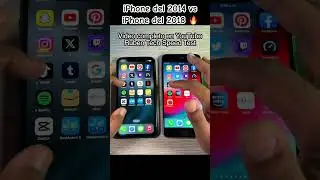 iPhone 6 Plus vs iPhone XR PARTE 2 😅 #smartphone #shorts