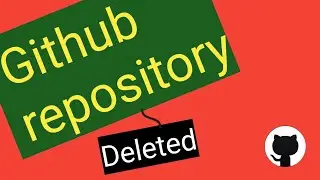 How to Delete Github repository ?  Github