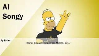 Homer Simpson - HomerFace AI metal CZ Cover