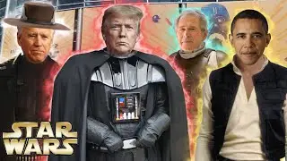 The Presidents Go to a Star Wars Convention!