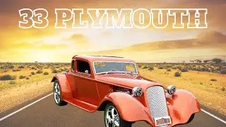 33 Plymouth 2 Door Coup V8 Hotrod #cars #chevy #carshow
