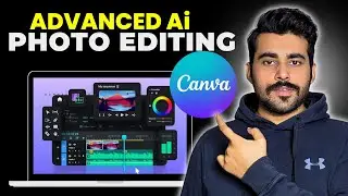 Advance Canva Photo Editing with Ai in Hindi/Urdu