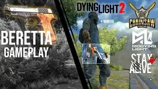 DYING LIGHT 2 / HANDGUN mod GAMEPLAY pistolet !!