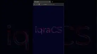 Text Animation CSS | iqraCS