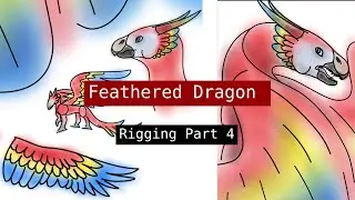 Feathered Dragon | Rigging Part 4 | Intermediate Blender Tutorial