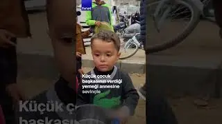 Gazze'de yürek yakan görüntü! 