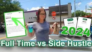 UberEats Full Time vs Side Hustle 2024