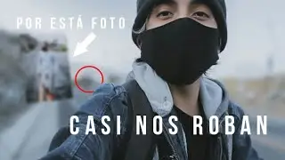 Casi nos roban haciendo fotos
