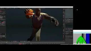 Coach L4D dancing dupstep Blender / BGE / UPGE kinect 360 MOCAP (realtime)