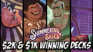 META REPORT FROM 2K SCG & MORE - Disney Lorcana Shimmering Skies Set 5 Tournament Meta Decks