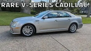 Prepping a Rare Cadillac STS-V For Sale