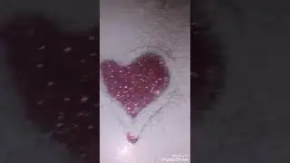 буква с блестками