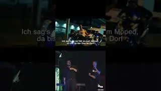 Apache 207 - Roller - aber der Text beschreibt, was im Musikvideo passiert (Luksan Wunder Live)