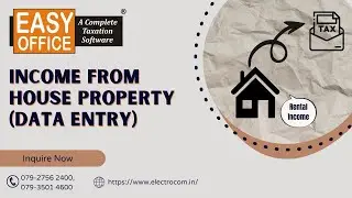 Income from House Property Entry in EasyOFFICE Software - latest | Income Tax | EasyTax