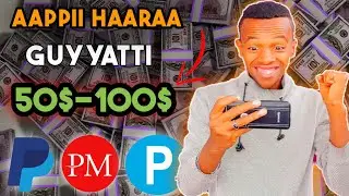 Hojii Online Guyyaatti Doolaara 50$-100$ | The Ultimate Money-Making App: Givvy Higher Lower!