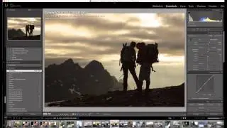 Lightroom Sonnenaufgang beim Wandern, Klettern, Skitouren