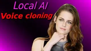 Local AI voice cloning