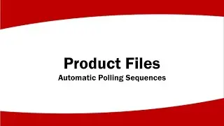 Alcorn McBride Academy - Product Files - Automatic Polling Sequences