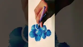 Paint with me l Betta fish painting l one stroke acrylic betta fish painting 