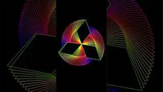 NR Pattern_01 (Is it spinning??) 😮 #python #pythonprogramming #viral #turtle #coder #pythontutorial