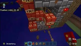 blowing up a house in minecraft