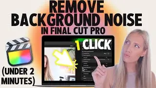 🎬 Tutorial: How to Remove Background Noise in Final Cut Pro (One Click)
