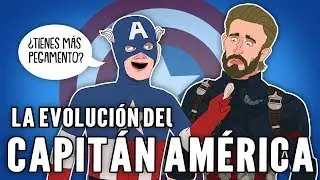 La evolución del Capitán América (Animada)