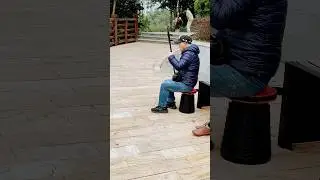 The Soulful Melody of an Old Master I Erhu in the Park 