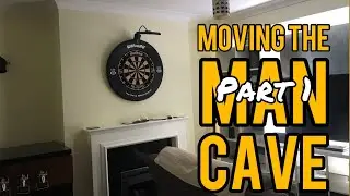 Moving the Man Cave / Gaming Room VLOG - Part 1 of 3