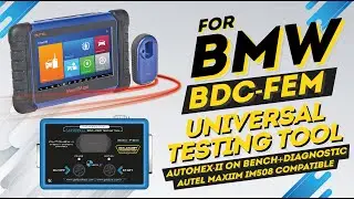 How to make New Key with Goldcar BDC/FEM Test Tool Using Autel IM508